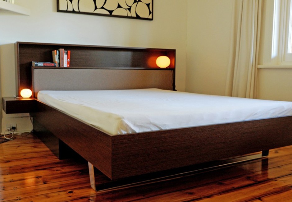 Custom-Furniture-palm bed-veneer-upholstered-bedhead-storage-detail-Koush-2