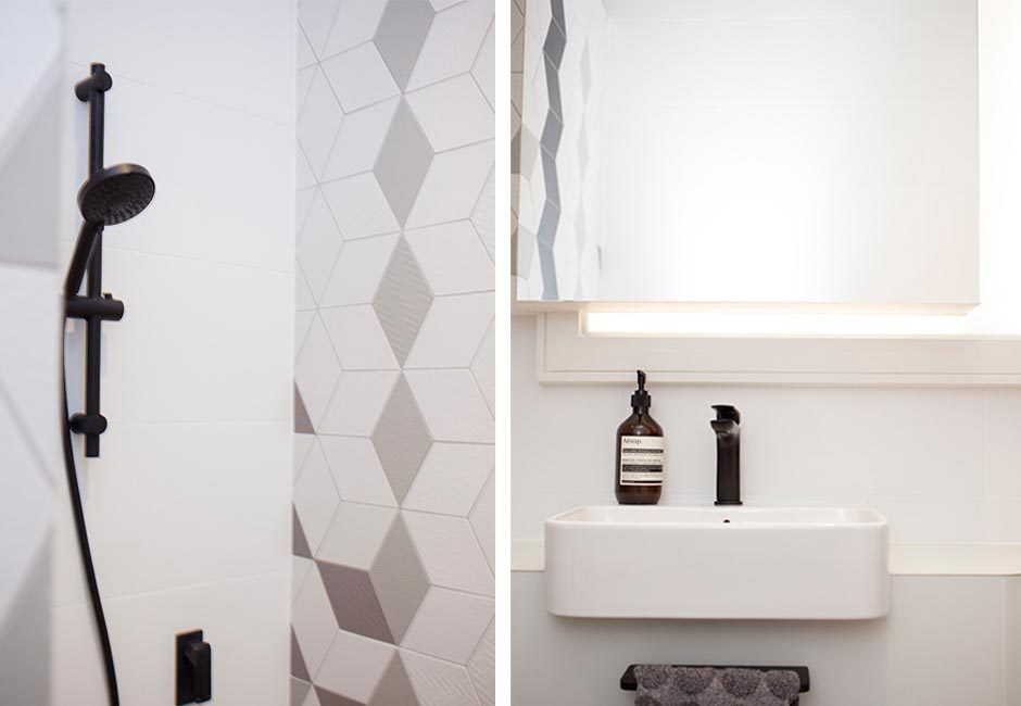 koush-esplanade-residence-interior-design-residential-custom-joinery-feature-tile-black-tapware
